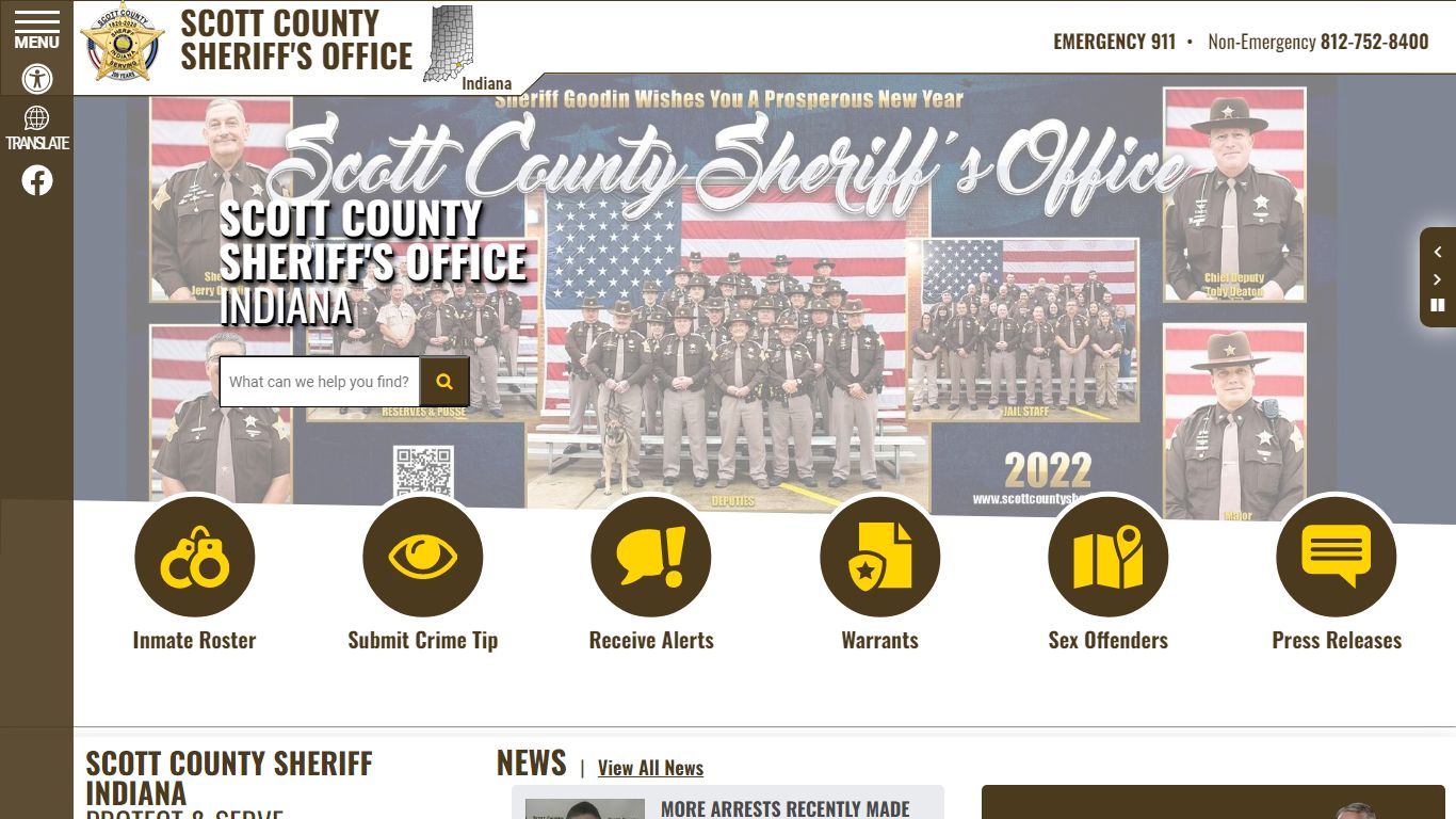 Inmate Roster (164) - Scott County Sheriff